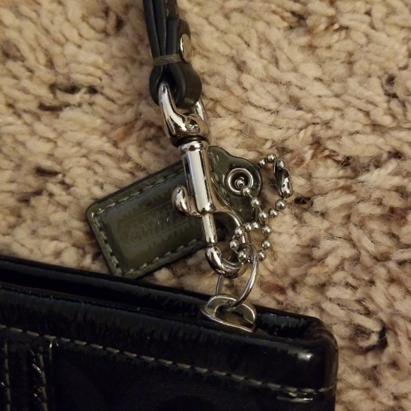 Black Coach Clutch - Picture 3 of 3